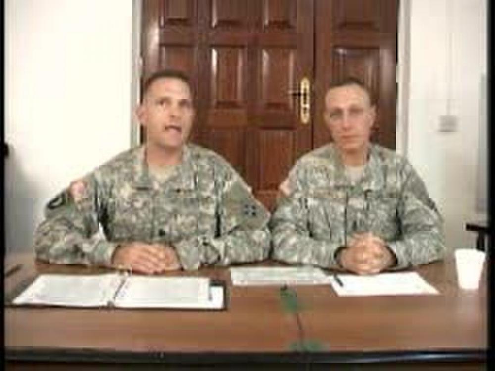 request email information example for Col.  Maj.  Vuono, DVIDS Video Lt.  Keveles Command Sgt.